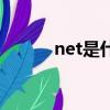 net是什么區域名（net是什么）
