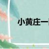 小黃莊一區（關于小黃莊一區簡介）