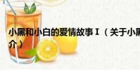 小黑和小白的愛情故事Ⅰ(關于小黑和小白的愛情故事Ⅰ簡介)