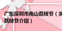 廣東深圳市南山荔枝節(關于廣東深圳市南山荔枝節介紹)