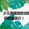 少兒圍棋培優訓練題典 初級篇（關于少兒圍棋培優訓練題典 初級篇簡介）