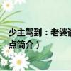 少主駕到：老婆請你安分點（關于少主駕到：老婆請你安分點簡介）