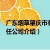 廣東煙草肇慶市有限責任公司（關于廣東煙草肇慶市有限責任公司介紹）