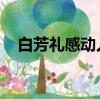 白芳禮感動人物事跡（白芳禮 感動中國）