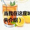 當我在這座城市走失（關于當我在這座城市走失介紹）