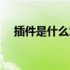 插件是什么意思通俗易懂（插件是什么）