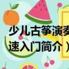 少兒古箏演奏快速入門（關于少兒古箏演奏快速入門簡介）