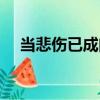 當悲傷已成曲（關于當悲傷已成曲介紹）