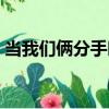 當我們倆分手時（關于當我們倆分手時介紹）