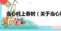 當心村上春樹(關于當心村上春樹介紹)