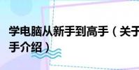 學電腦從新手到高手(關于學電腦從新手到高手介紹)