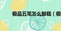 極品五筆怎么卸載(極品五筆6 9)