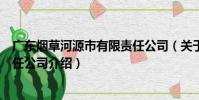 廣東煙草河源市有限責任公司(關于廣東煙草河源市有限責任公司介紹)