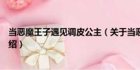 當惡魔王子遇見調皮公主(關于當惡魔王子遇見調皮公主介紹)