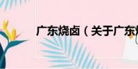 廣東燒鹵(關于廣東燒鹵介紹)