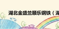 湖北金盛蘭順樂鋼鐵(湖北金環股票)