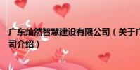 廣東燦然智慧建設有限公司(關于廣東燦然智慧建設有限公司介紹)
