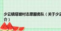 少云鎮塔坡村志愿服務隊(關于少云鎮塔坡村志愿服務隊簡介)