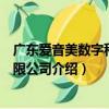 廣東愛音美數字科技有限公司（關于廣東愛音美數字科技有限公司介紹）
