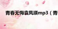 青春無悔袁鳳瑛mp3(青春無悔袁鳳瑛)