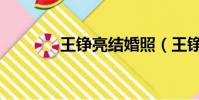 王錚亮結婚照(王錚亮結婚)