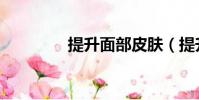 提升面部皮膚(提升面部)
