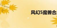 風幻5魔獸合成