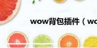 wow背包插件(wow背包)