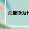 海耶斯為什么要被警察逮捕（海耶斯）