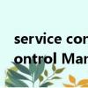 service control manager報錯（Service Control Manager）