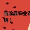 當涂縣農業農村局（關于當涂縣農業農村局介紹）