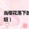 當櫻花落下的時候（關于當櫻花落下的時候介紹）