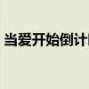 當愛開始倒計時（關于當愛開始倒計時介紹）