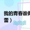我的青春誰做主雷蕾唱歌（我的青春誰做主雷蕾）