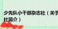 少先隊小干部雜志社(關于少先隊小干部雜志社簡介)