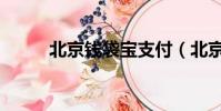 北京錢袋寶支付(北京錢柜價格)