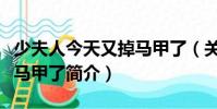 少夫人今天又掉馬甲了(關于少夫人今天又掉馬甲了簡介)