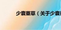 少囊薹草(關于少囊薹草簡介)