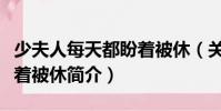 少夫人每天都盼著被休(關于少夫人每天都盼著被休簡介)