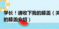 學長!請收下我的膝蓋(關于學長!請收下我的膝蓋介紹)