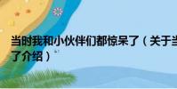 當時我和小伙伴們都驚呆了(關于當時我和小伙伴們都驚呆了介紹)