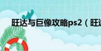 旺達與巨像攻略ps2(旺達與巨像攻略)