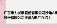 廣東電力發展股份有限公司沙角A電廠(關于廣東電力發展股份有限公司沙角A電廠介紹)