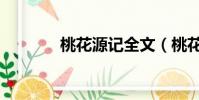 桃花源記全文(桃花愛無敵)