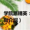學院派精英：李軍良（關于學院派精英：李軍良介紹）