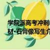 學院派高考沖刺教材·石膏像寫生（關于學院派高考沖刺教材·石膏像寫生介紹）