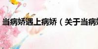 當病嬌遇上病嬌(關于當病嬌遇上病嬌介紹)