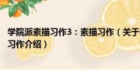 學院派素描習作3:素描習作(關于學院派素描習作3:素描習作介紹)