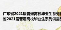 廣東省2021屆普通高校畢業生系列供需見面活動(關于廣東省2021屆普通高校畢業生系列供需見面活動介紹)