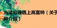 當矮窮挫遇上高富帥(關于當矮窮挫遇上高富帥介紹)